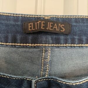 Elite Jeans Women's Skinny Jeans - Dark Blue